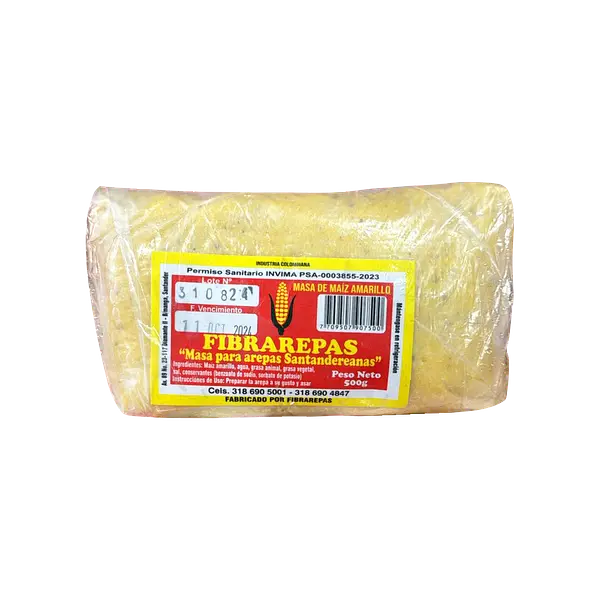 Arepa Masa Maiz Pelao Fibra Arepa