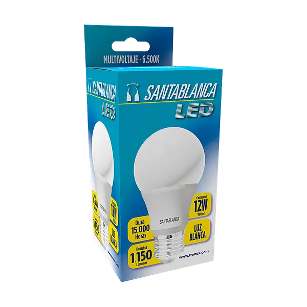 Bombillo Led Santablanca 12W