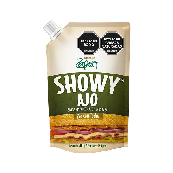 Salsa Showy Ajo Zafran