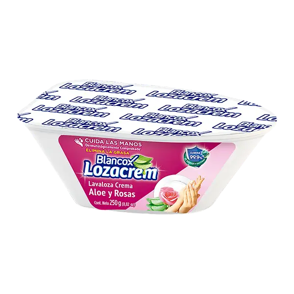 Lava Loza Aloe Y Rosas Lozacrem