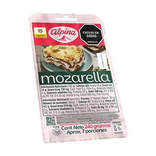 Queso Mozarella Alpina
