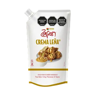 Salsa Crema Leña Zafran