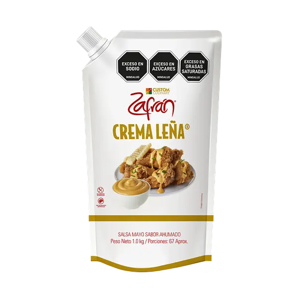 Salsa Crema Leña Zafran