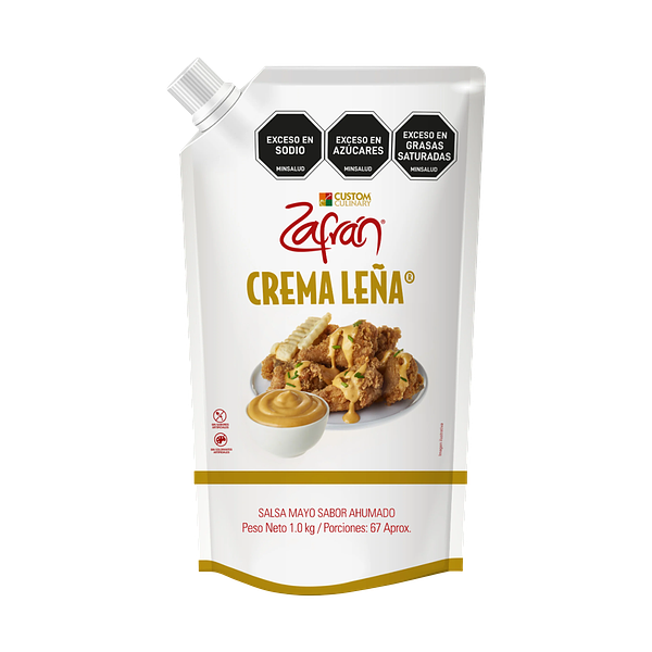 Salsa Crema Leña Zafran