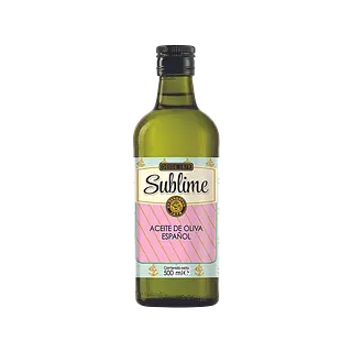 Aceite De Oliva Vidrio Sublime