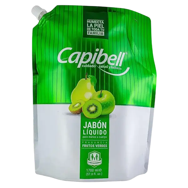 Jabon Liquido Frutos Verdes Capibell