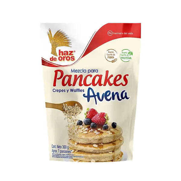 Mezcla Pancakes Avena Haz De Oros