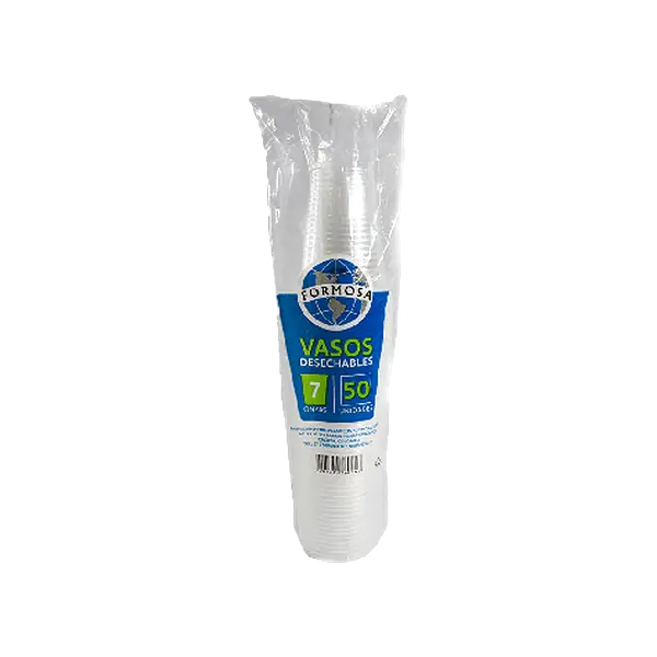 Vaso Transparente 7 oz Formosa 