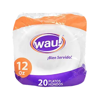 Plato Hondo #12 Wau