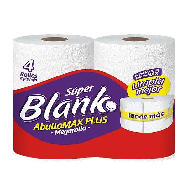 Papel Higienico Megarollo Blank 