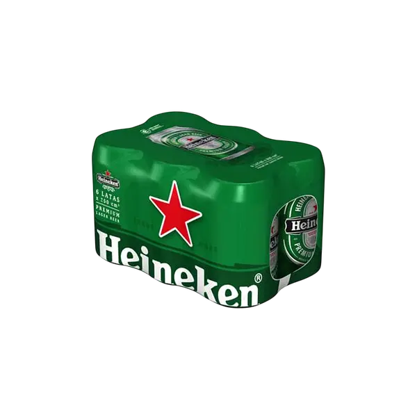 Cerveza Lata Pequeña Heineken