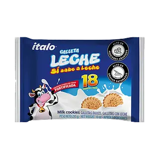 Galleta Italo Leche Milk Cookies 