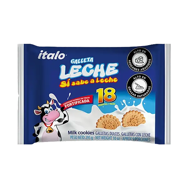 Galleta Italo Leche Milk Cookies 
