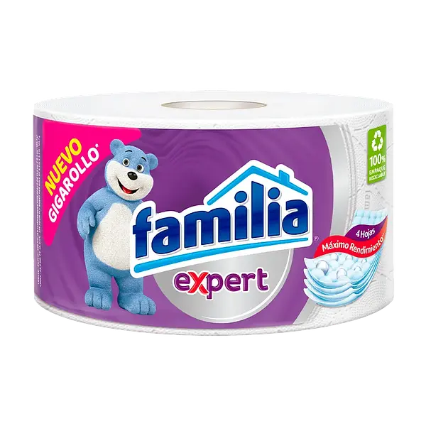 Papel Higienico Expert Lila Familia