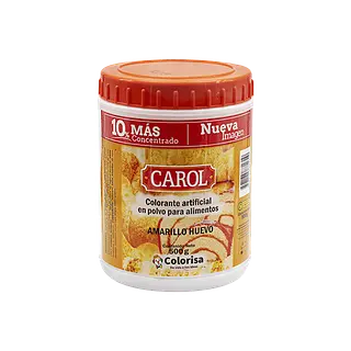 Color Polvo Amarillo Carolesen