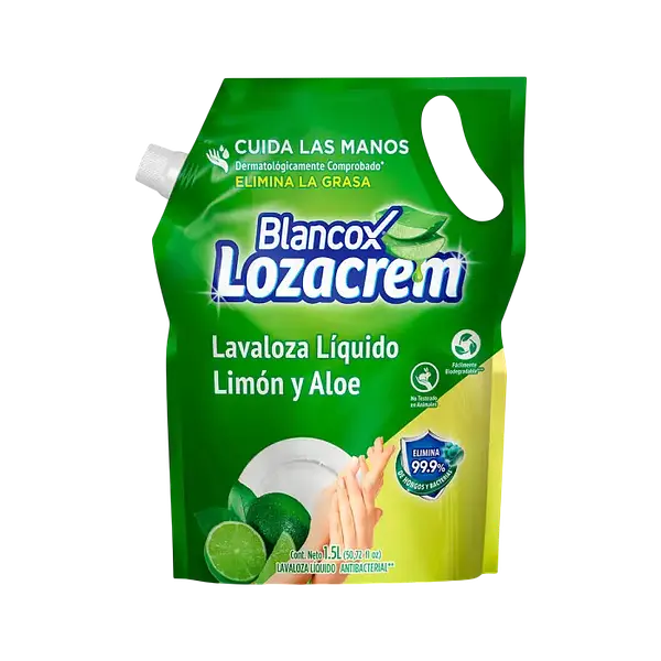 Lavaplatos Liquido Limon&Aloe Lozacrem