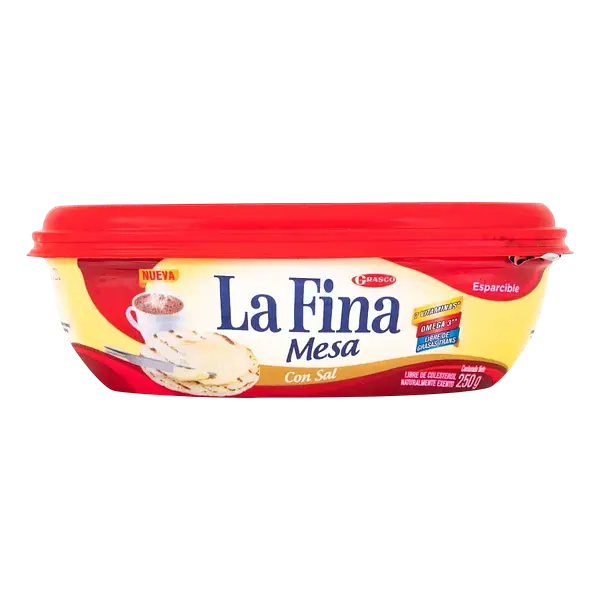 Margarina Esparcible Con Sal La Fina Mesa