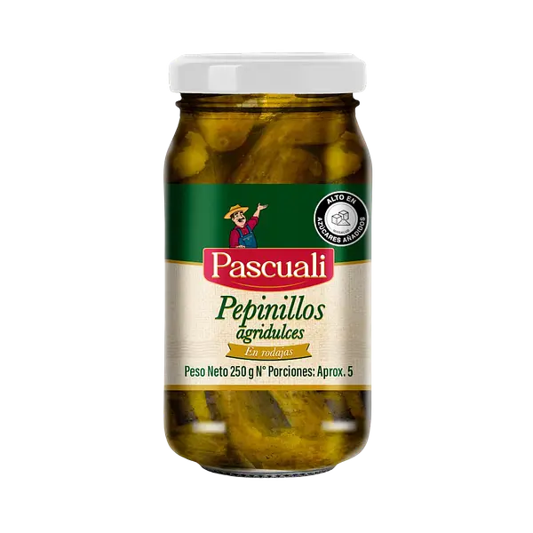 Pepinillos Agridulces Pascuali
