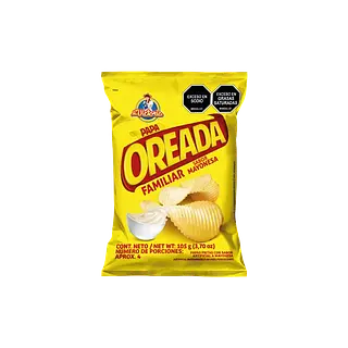 Papa Oreada Mayonesa La Victoria