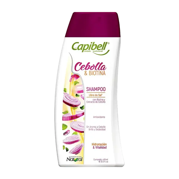 Shampoo Cebolla&Biotina Capibell