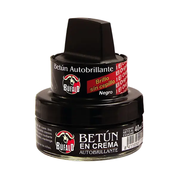 Betun Crema Negro Bufalo