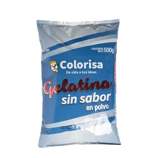 Gelatina Sin Sabor Colorisa