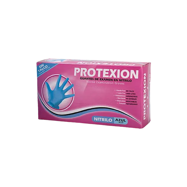 Guantes Azul T-L Nitrilo