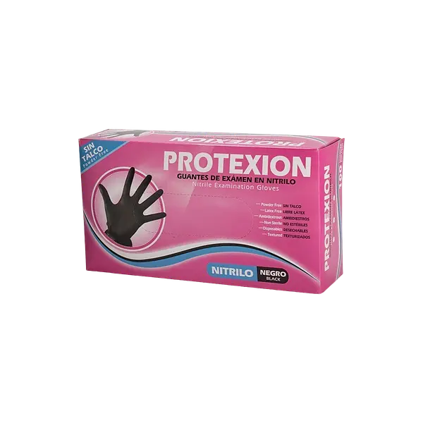 Guantes Negro T-L Nitrilo