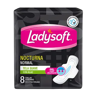 Toalla Higienica Noctura Ladysoft