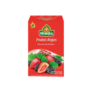 Té Infusion Frutos Rojos Hindu