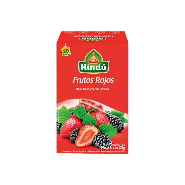 Té Infusion Frutos Rojos Hindu