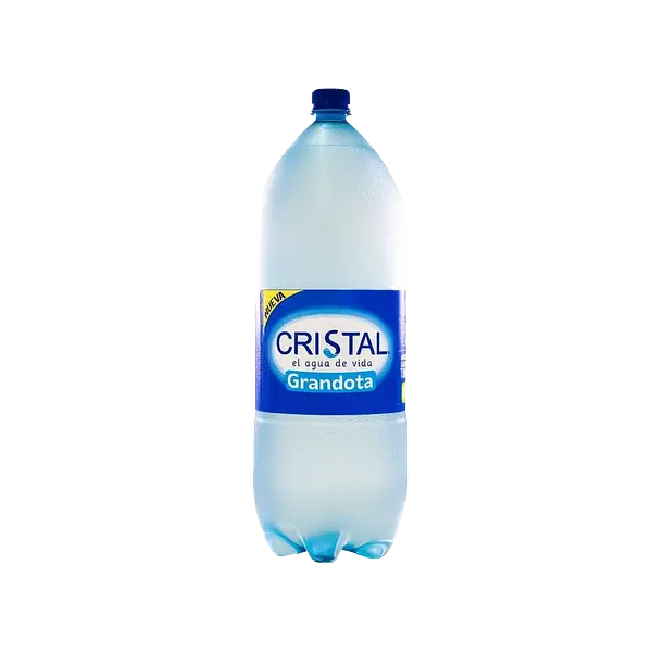Agua Cristal  Botella