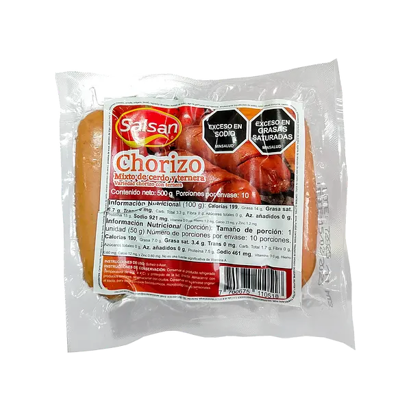 Chorizo Ternera Salsan