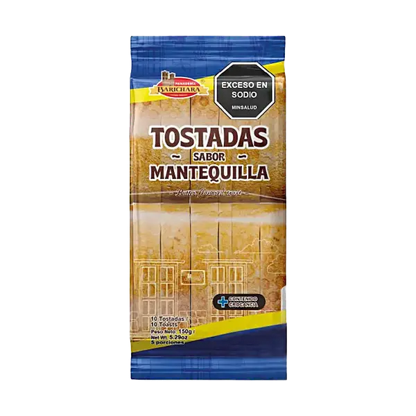 Tostadas Mantequilla Barichara 