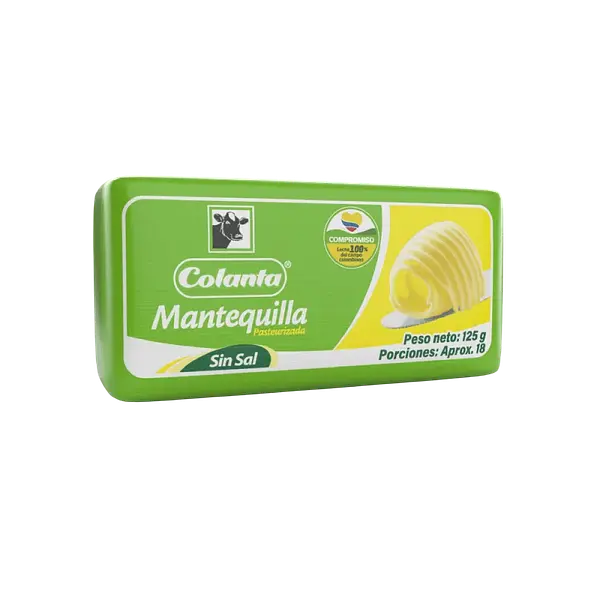 Mantequilla Con Sal Colanta