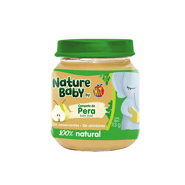 Compota Pera Hit Nature Baby