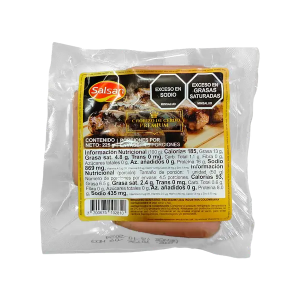 Chorizo Res&Cerdo Salsan 