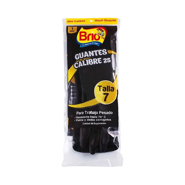 Guantes Latex T-7 Calibre25