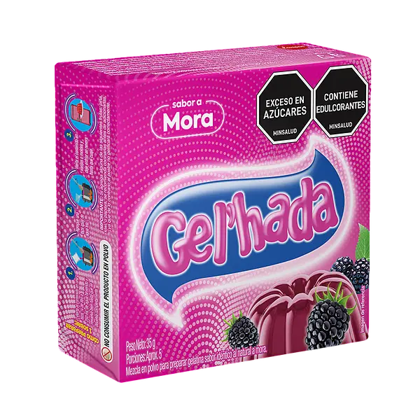 Gelatina De Mora Gelhada