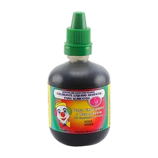 Color Liquido Verde Super Gotero
