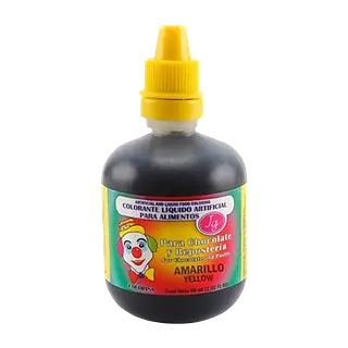Color Liquido Amarillo Super Gotero