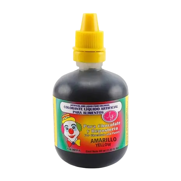 Color Liquido Amarillo Super Gotero