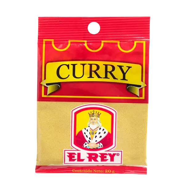 Condimento Curry El Rey 