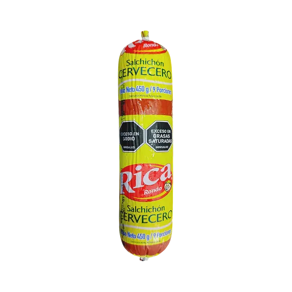 Salchichon Cervecero Rica