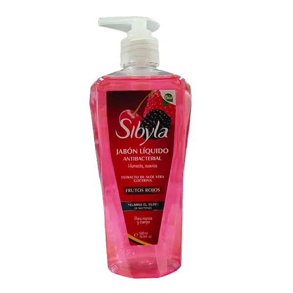 Jabon Liquido Frutos Rojos (Valvula) Sibyla
