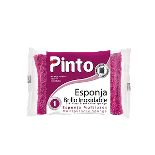 Esponja Brillo Inoxidable Pinto