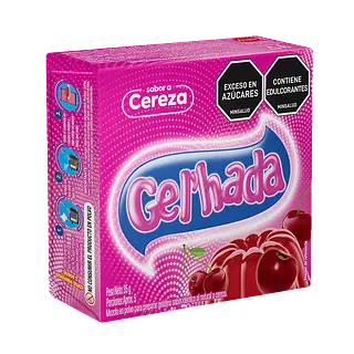 Gelatina De Cereza Gelhada