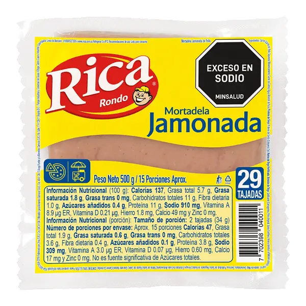 Mortadela Jamonada Ricachef