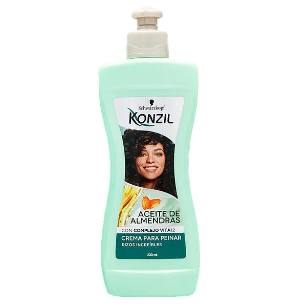 Crema Peinar Aceite Verde Konzil 