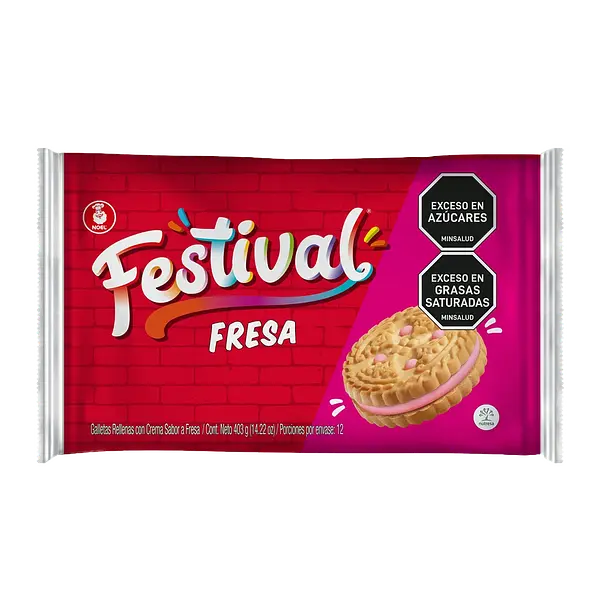 Galleta Fresa Festival 